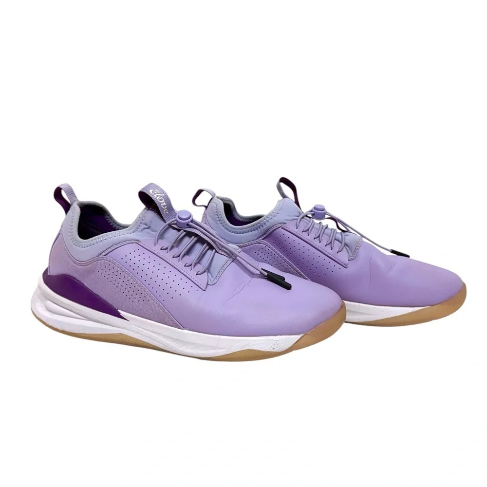 Clove Classic Core Nursing Unisex Sneakers Lavender Size-W10.5/M9 EUC